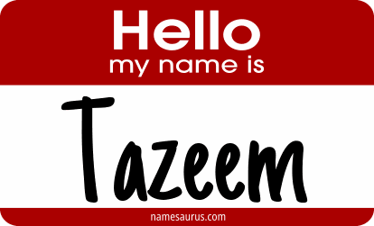 Hello my name is Tazeem png download