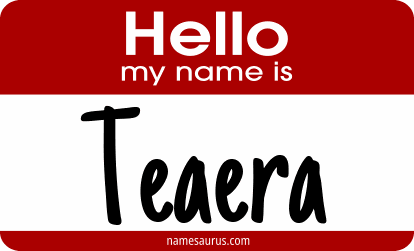Hello my name is Teaera png download