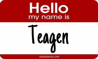 Hello my name is Teagen png download