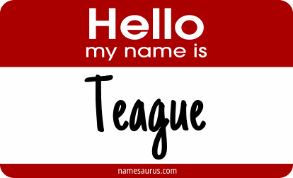 Hello my name is Teague png download