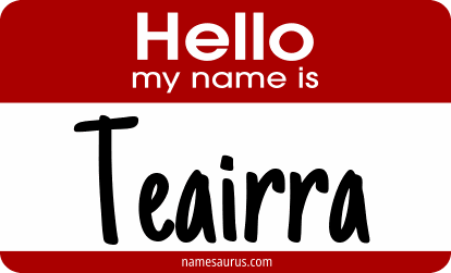 Hello my name is Teairra png download