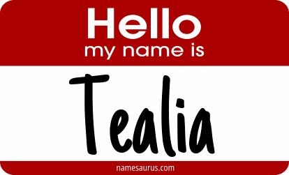 Hello my name is Tealia png download
