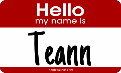 Hello my name is Teann png download