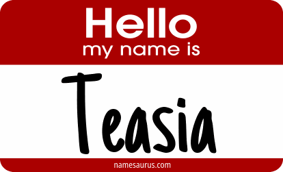 Hello my name is Teasia png download
