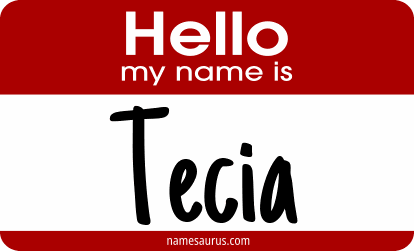 Hello my name is Tecia png download