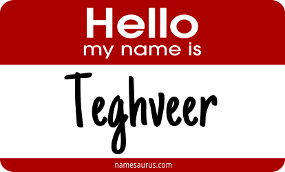 Hello my name is Teghveer png download