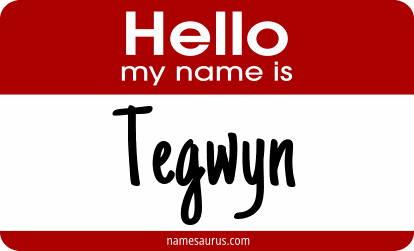 Hello my name is Tegwyn png download