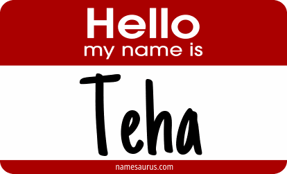 Hello my name is Teha png download