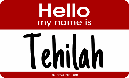 Hello my name is Tehilah png download