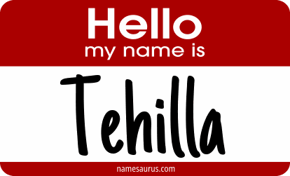 Hello my name is Tehilla png download