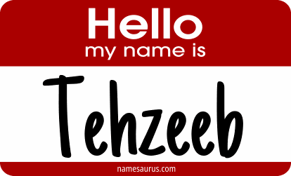 Hello my name is Tehzeeb png download