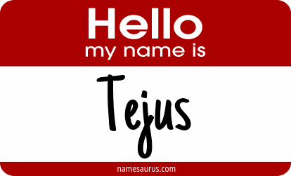 Hello my name is Tejus png download