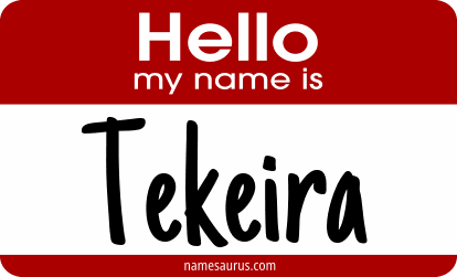 Hello my name is Tekeira png download