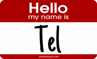 Hello my name is Tel png download