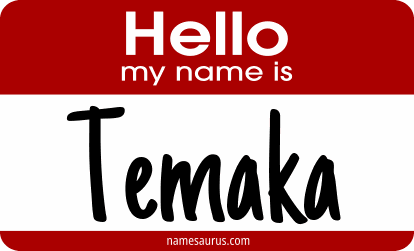 Hello my name is Temaka png download