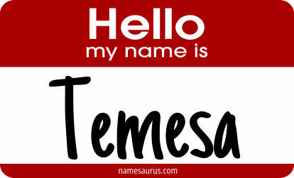 Hello my name is Temesa png download