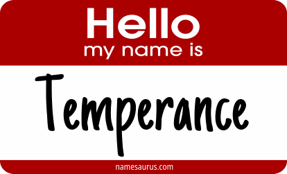 Hello my name is Temperance png download