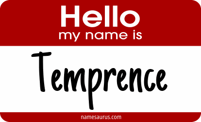 Hello my name is Temprence png download