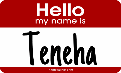 Hello my name is Teneha png download