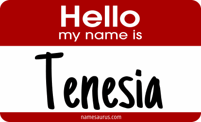 Hello my name is Tenesia png download