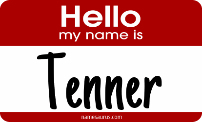 Hello my name is Tenner png download