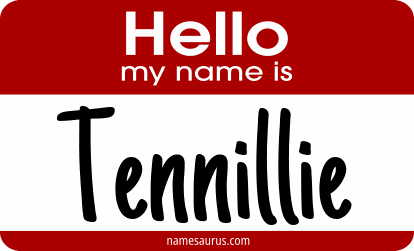 Hello my name is Tennillie png download