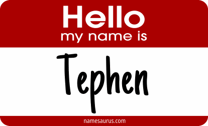 Hello my name is Tephen png download