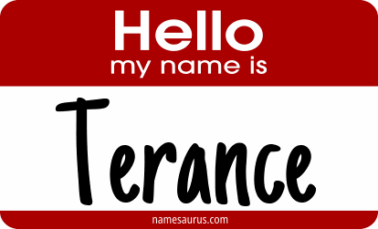Hello my name is Terance png download
