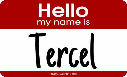 Hello my name is Tercel png download