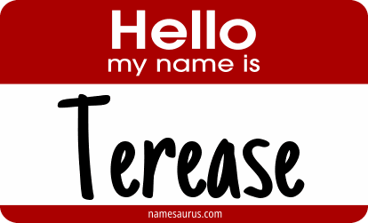 Hello my name is Terease png download