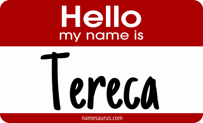 Hello my name is Tereca png download