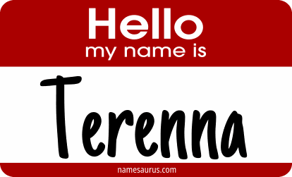 Hello my name is Terenna png download