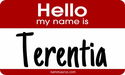 Hello my name is Terentia png download