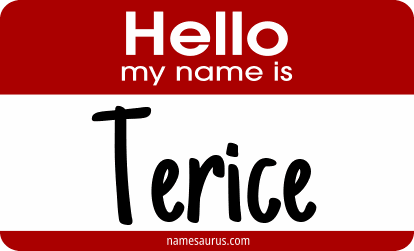 Hello my name is Terice png download