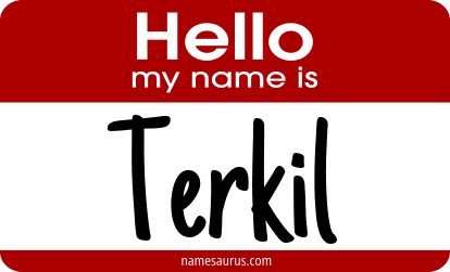 Hello my name is Terkil png download