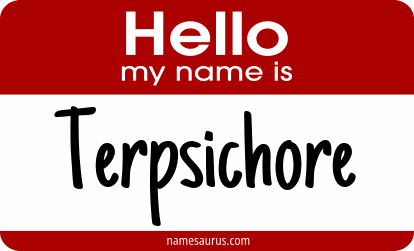 Hello my name is Terpsichore png download