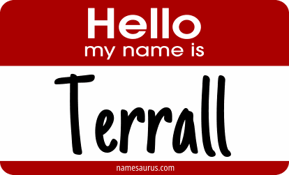 Hello my name is Terrall png download