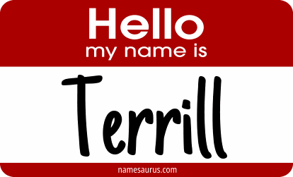 Hello my name is Terrill png download