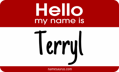 Hello my name is Terryl png download