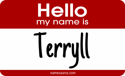 Hello my name is Terryll png download
