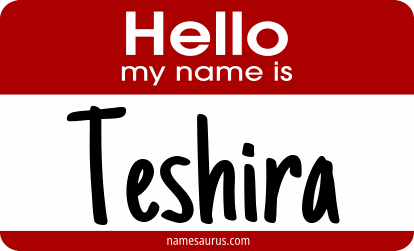 Hello my name is Teshira png download