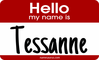 Hello my name is Tessanne png download