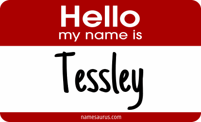 Hello my name is Tessley png download