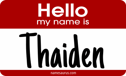 Hello my name is Thaiden png download