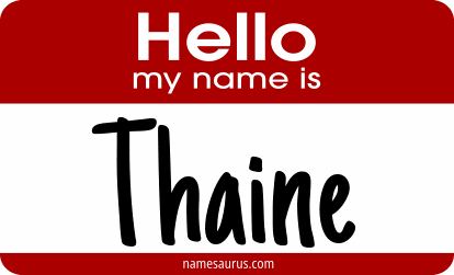 Hello my name is Thaine png download