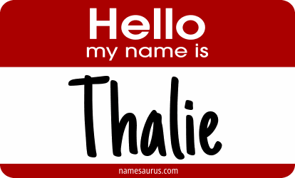 Hello my name is Thalie png download