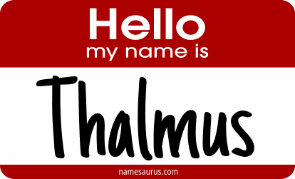 Hello my name is Thalmus png download
