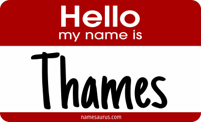 Hello my name is Thames png download