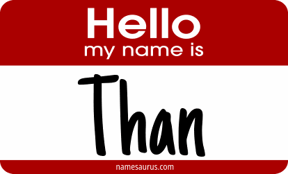 Hello my name is Than png download