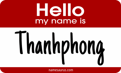 Hello my name is Thanhphong png download